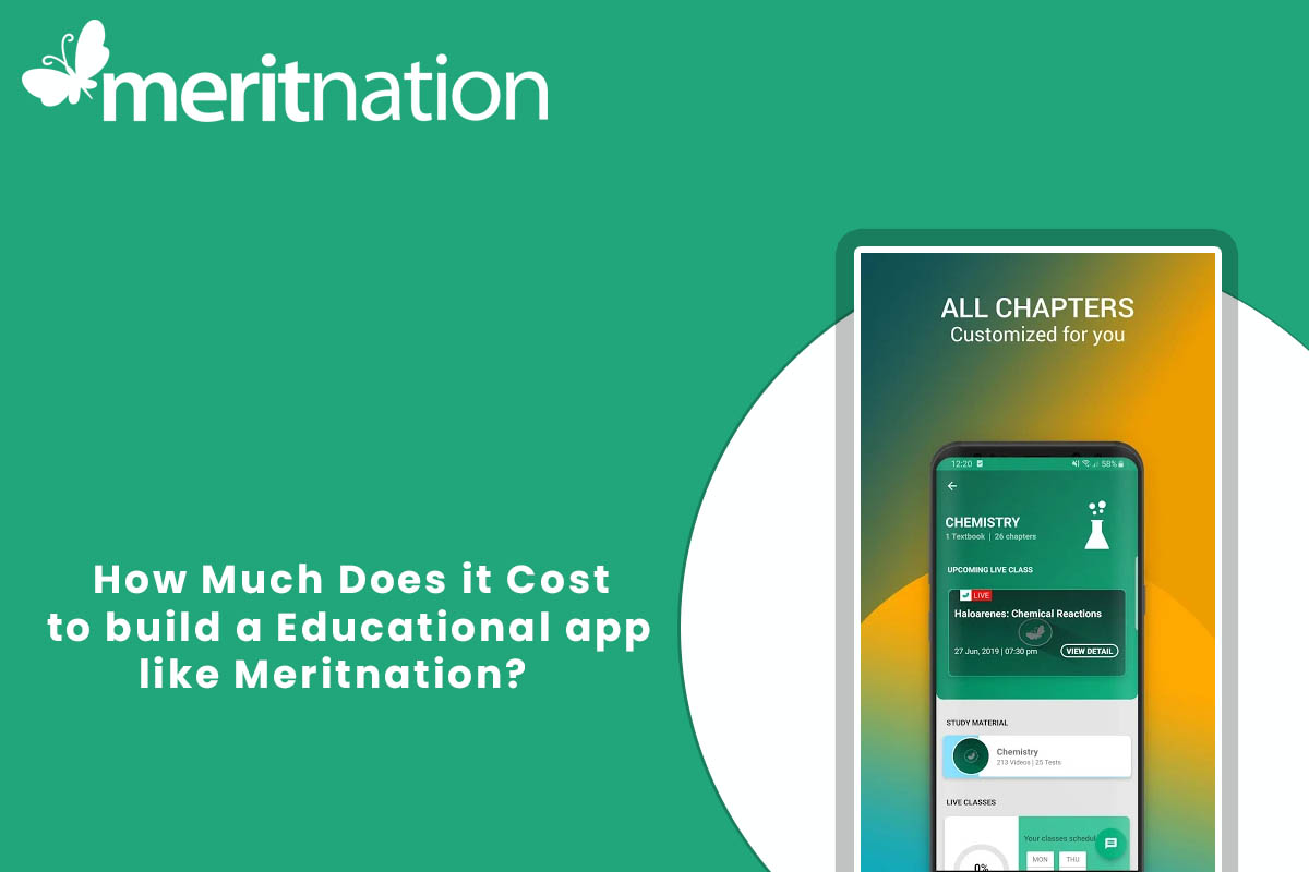How Much does it Cost to Develop a an app like Meritnation?