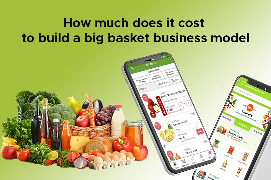 How much does it cost to build a big basket business model