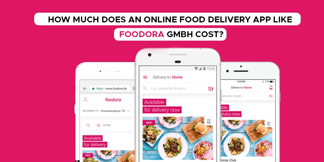 food delivery app development cost
