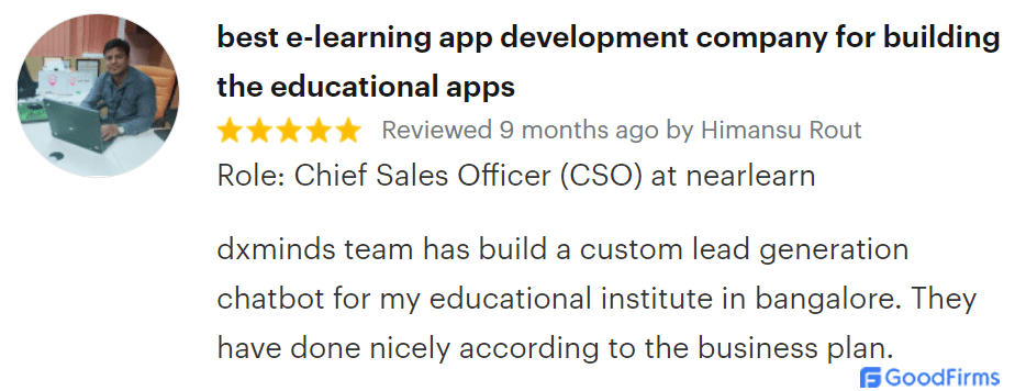 Best e-learning app development company for building the educational apps